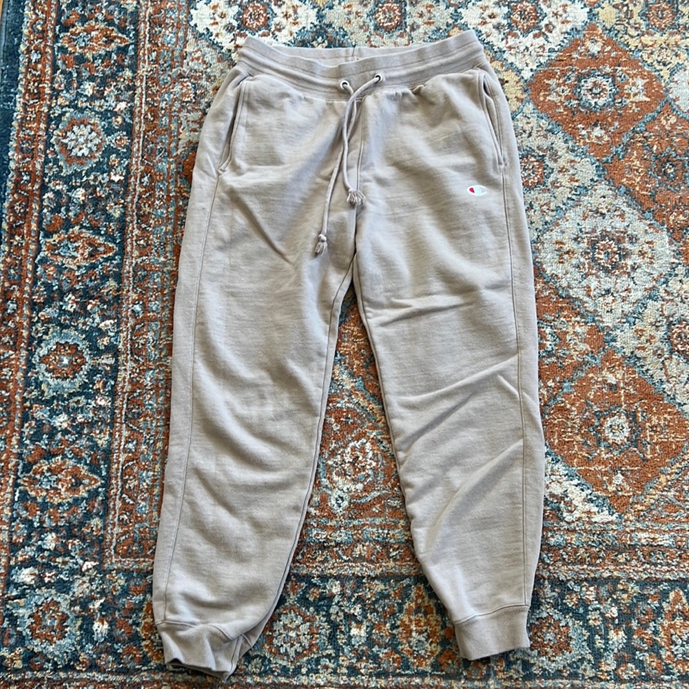 Champion Reverse Weave Fleece Joggers - Light Brown